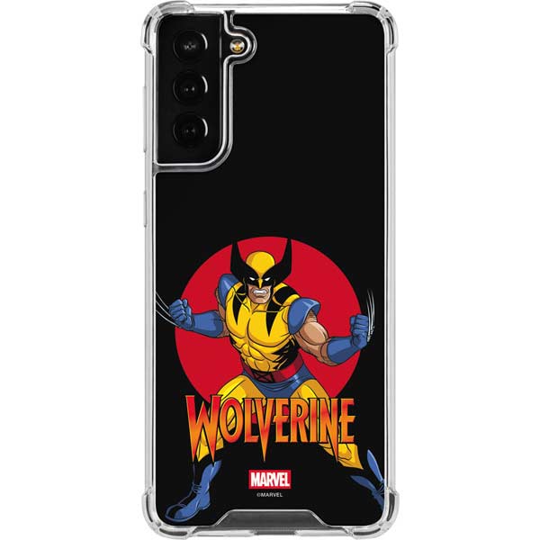 Marvel X-Men Wolverine Galaxy S21 FE Clear Case