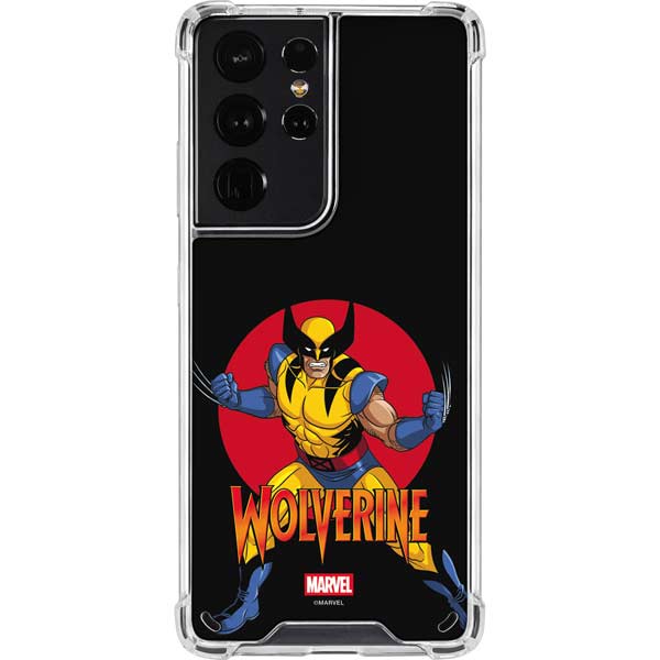 Marvel X-Men Wolverine Galaxy S21 Ultra 5G Clear Case