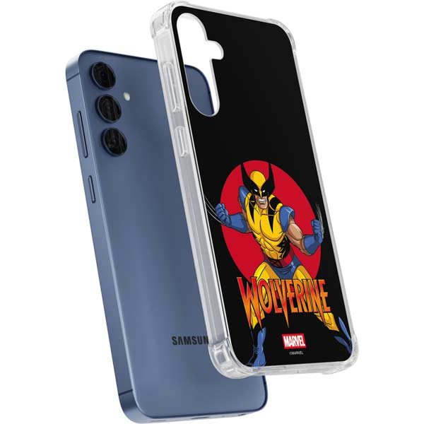 Marvel X-Men Wolverine Galaxy S24 Clear Case