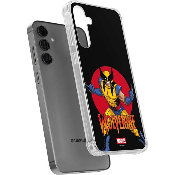 Marvel X-Men Wolverine Galaxy S24 Plus Clear Case