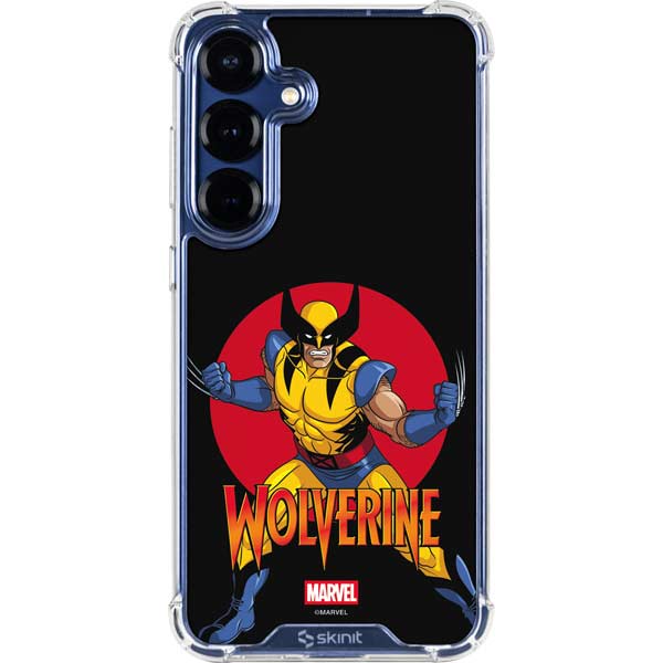 Marvel X-Men Wolverine Galaxy S25 Plus Clear Case