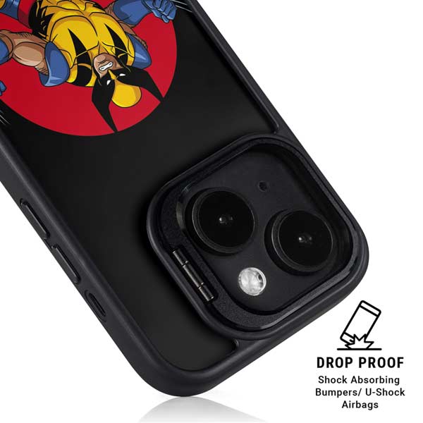 Marvel X-Men Wolverine iPhone 15 Kickstand Case