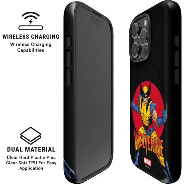Marvel X-Men Wolverine iPhone 16 Pro Magsafe Impact Case
