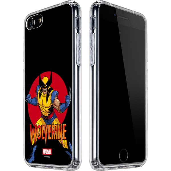 Marvel X-Men Wolverine iPhone SE (2nd & 3rd Gen) Clear Case