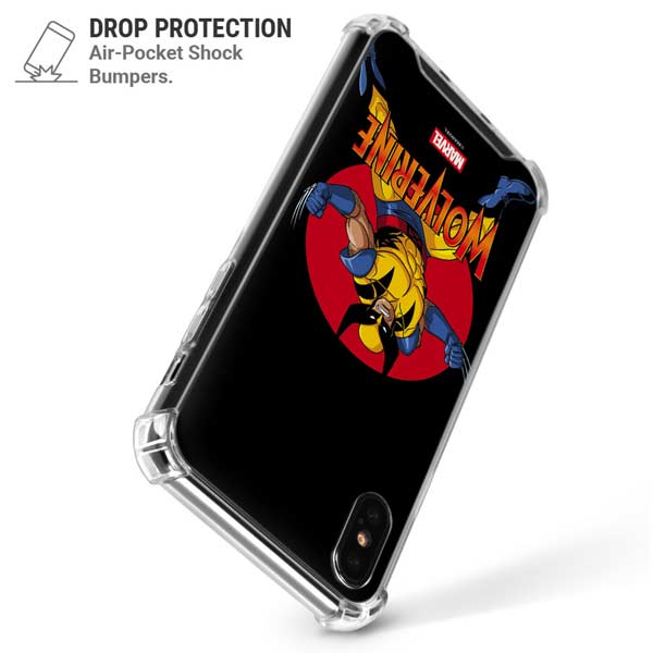 Marvel X-Men Wolverine iPhone X/XS Clear Case