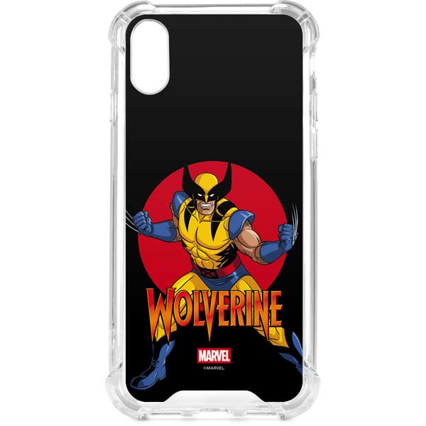 Marvel X-Men Wolverine iPhone XS Clear Case