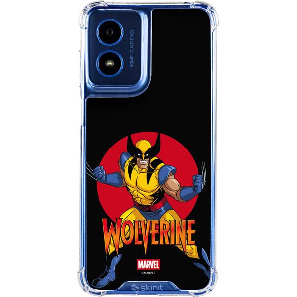 Marvel X-Men Wolverine Moto G Play 4G (2024) Clear Case
