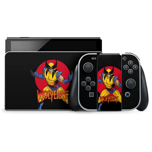 Marvel X-Men Wolverine Nintendo Switch OLED (2021) Skin