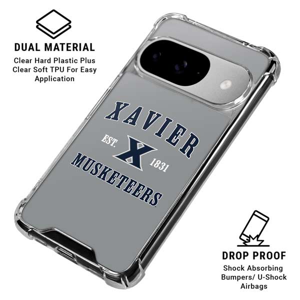 Xavier University Musketeers Est 1831 Google Pixel 10 Clear Case