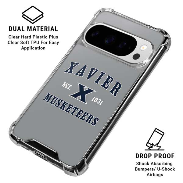 Xavier University Musketeers Est 1831 Google Pixel 10 Pro Clear Case