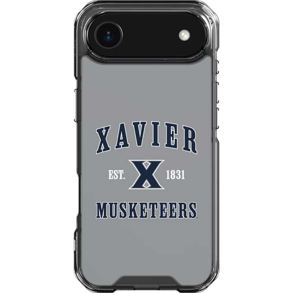 Xavier University Musketeers Est 1831 iPhone 17 Air Clear Case
