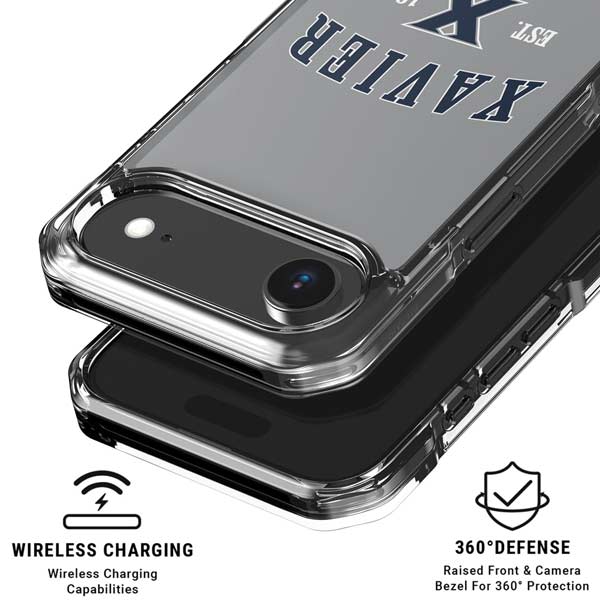 Xavier University Musketeers Est 1831 iPhone 17 Air Clear Case