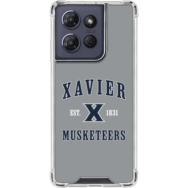 Xavier University Musketeers Est 1831 Moto G 5G (2025) Clear Case
