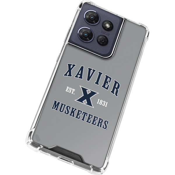Xavier University Musketeers Est 1831 Moto G 5G (2025) Clear Case