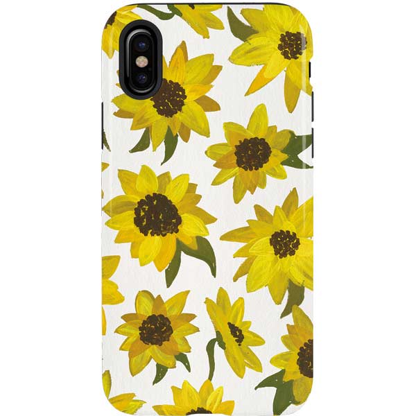 Sunflower Acrylic by Cat Coq iPhone Cases