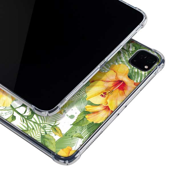 Yellow Hibiscus iPad Cases