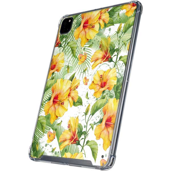 Yellow Hibiscus iPad Cases