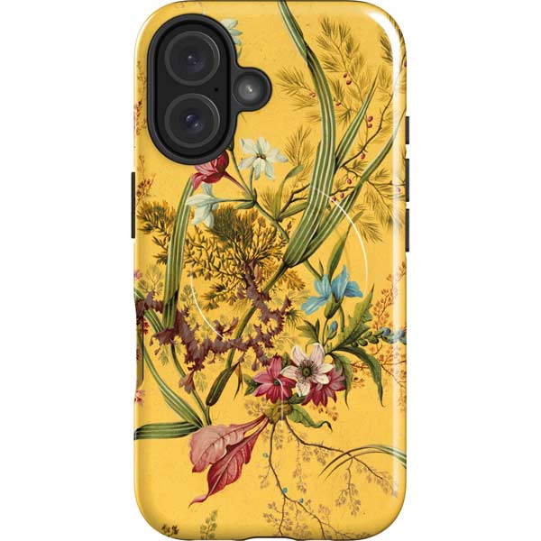 Yellow Marble End by William Kilburn iPhone 16 Magsafe Impact Case