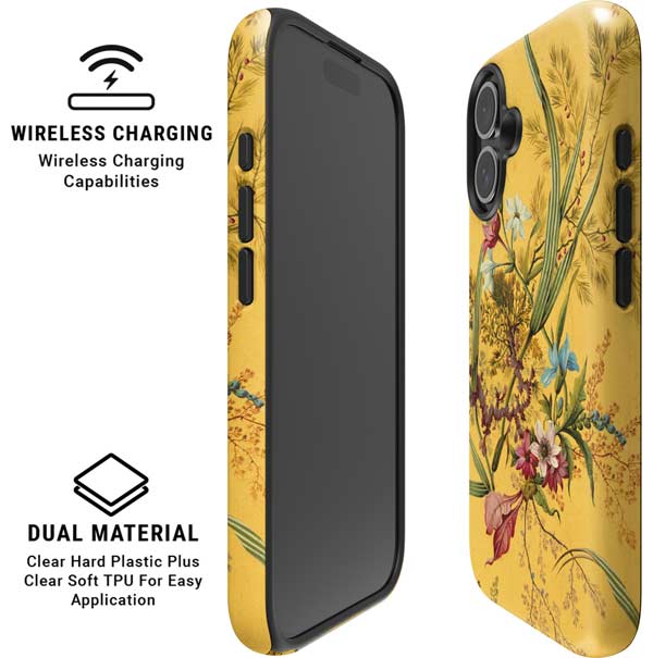 Yellow Marble End by William Kilburn iPhone 16 Magsafe Impact Case