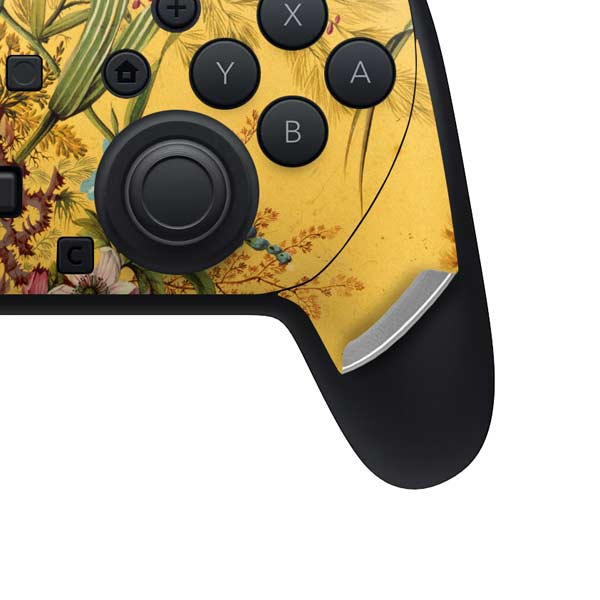 Yellow Marble End by William Kilburn Nintendo Switch 2 (2025) Pro Controller Skin