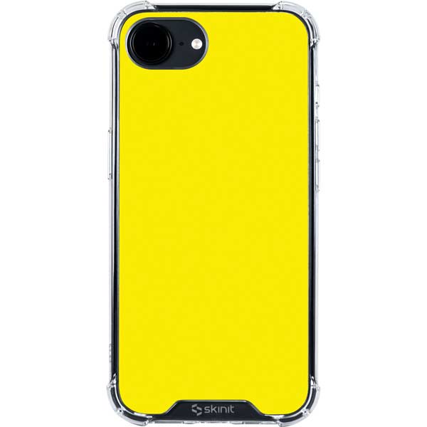 Yellow iPhone 16e Clear Case Yellow iPhone 16e Clear Case