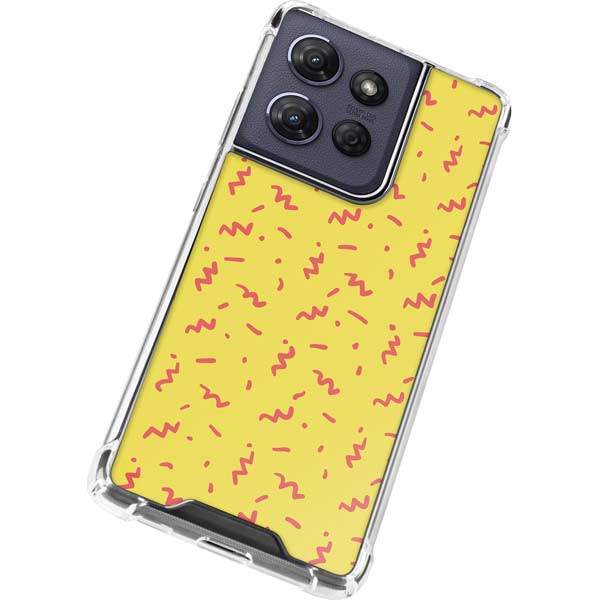 Yellow Spring Moto G 5G (2025) Clear Case