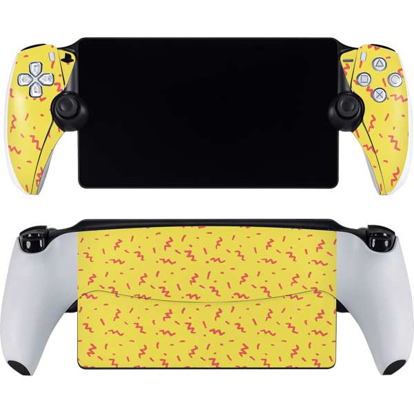 Yellow Spring PlayStation PS5 Skins