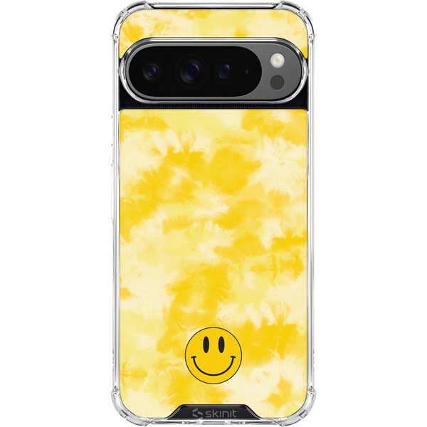 Yellow Tie Die Google Pixel 10 Pro XL Clear Case