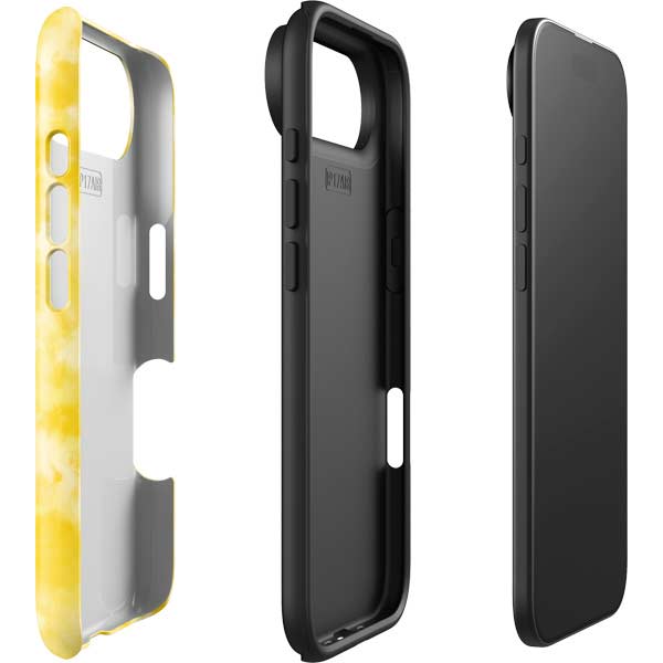 Yellow Tie Die iPhone 17 Air Impact Case