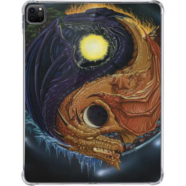 Yin Yang Dragon by Ed Beard Jr iPad Pro 11in (2024) Clear Case