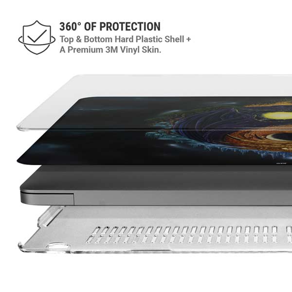 Yin Yang Dragon by Ed Beard Jr MacBook Pro 14in (2021-24) Case plus Skin