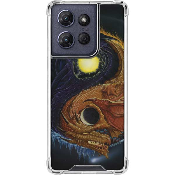 Yin Yang Dragon by Ed Beard Jr Moto G Power 5G (2025) Clear Case