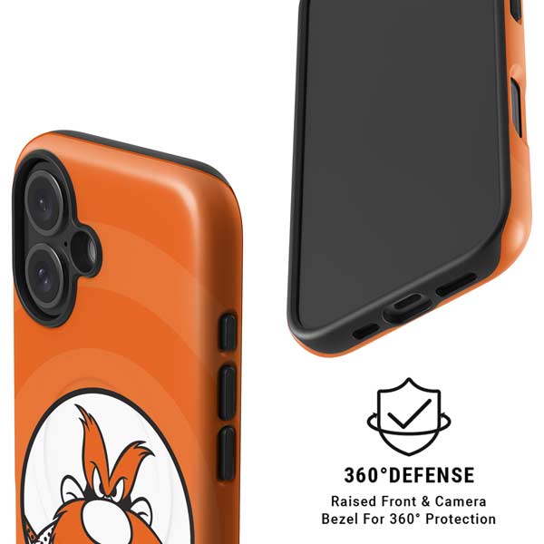 Looney Tunes Yosemite Sam Full iPhone 16 Magsafe Impact Case