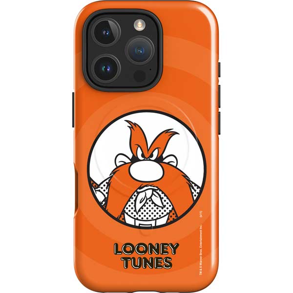 Looney Tunes Yosemite Sam Full iPhone 16 Pro Magsafe Impact Case