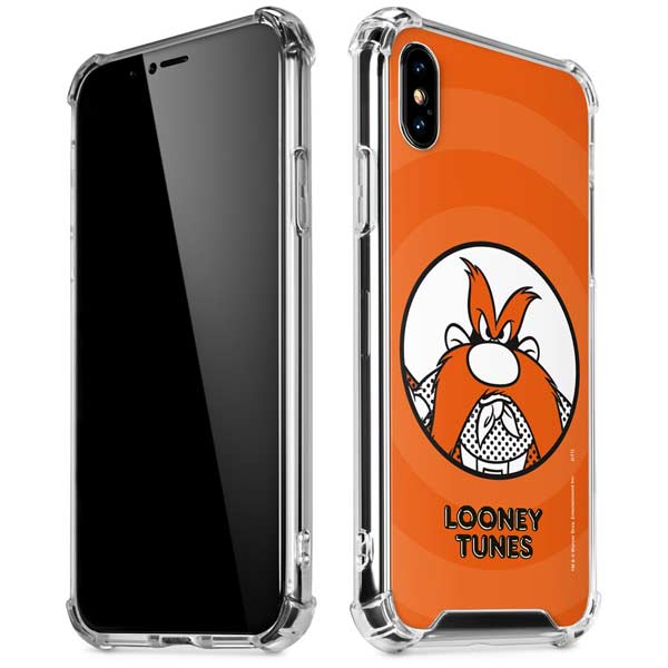 Looney Tunes Yosemite Sam Full iPhone X/XS Clear Case