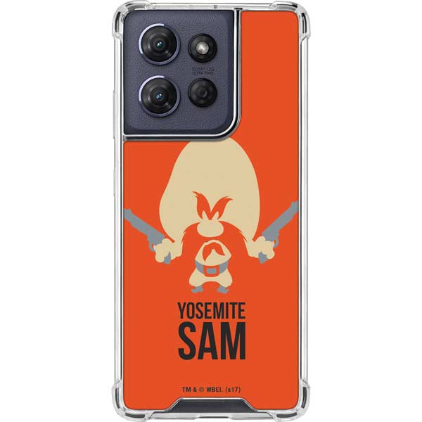 Looney Tunes Yosemite Sam Identity Moto G 5G (2025) Clear Case