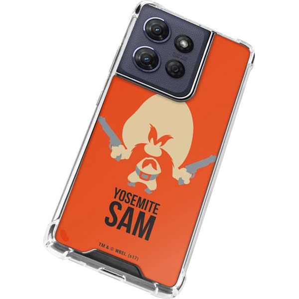 Looney Tunes Yosemite Sam Identity Moto G Power 5G (2025) Clear Case