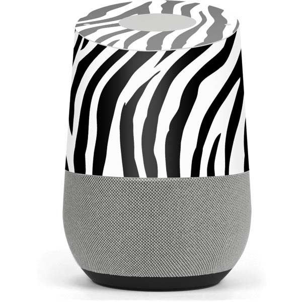 Zebra Print Google Home Skin