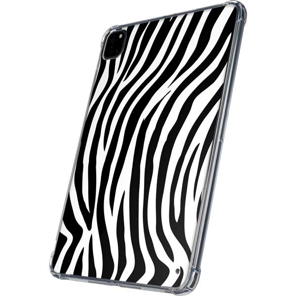 Zebra Print iPad Pro 11in (2024) Clear Case