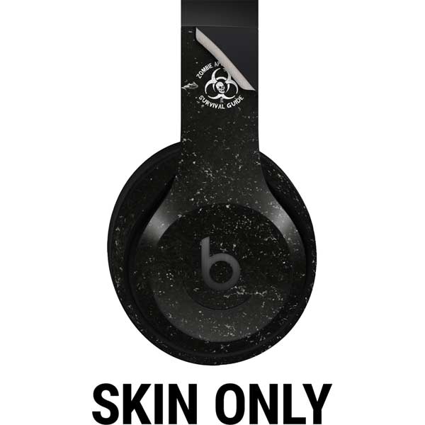 Zombie Apocalypse Survival Guide Beats Studio Pro Wireless Headphones Skin