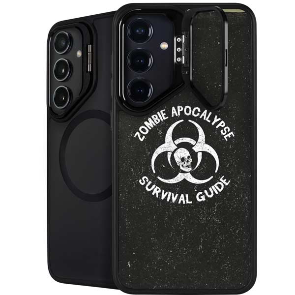 Zombie Apocalypse Survival Guide Galaxy S26 Plus Kickstand Case