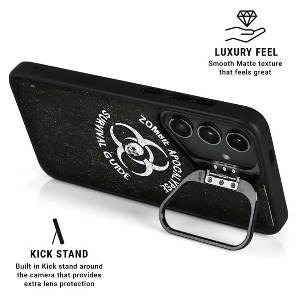 Zombie Apocalypse Survival Guide Galaxy S26 Plus Kickstand Case