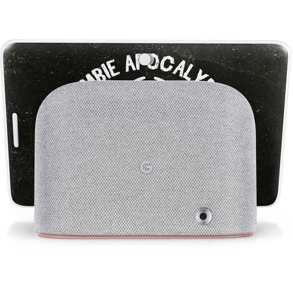 Zombie Apocalypse Survival Guide Google Home Hub Skin