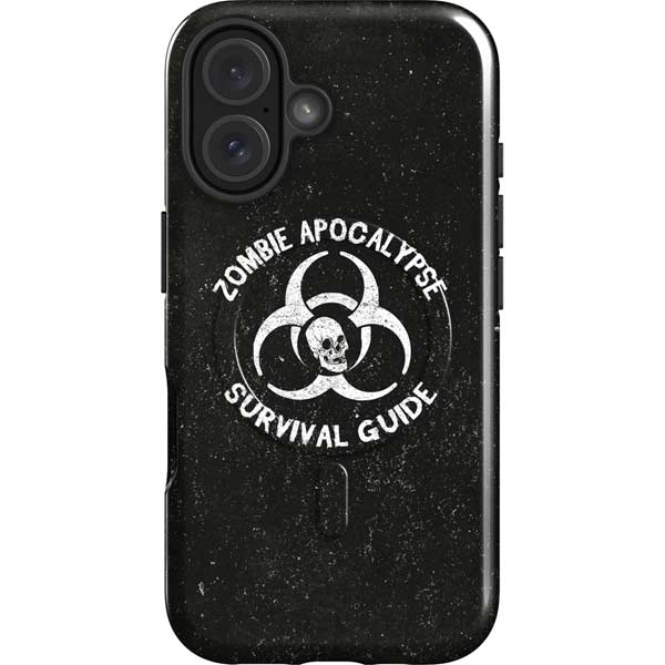 Zombie Apocalypse Survival Guide iPhone 16 Magsafe Impact Case
