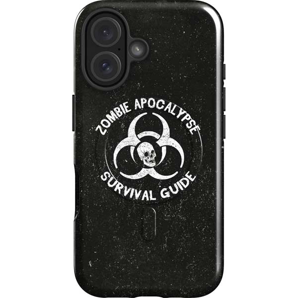 Zombie Apocalypse Survival Guide iPhone 16 Plus Magsafe Impact Case