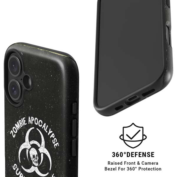 Zombie Apocalypse Survival Guide iPhone 16 Plus Magsafe Impact Case
