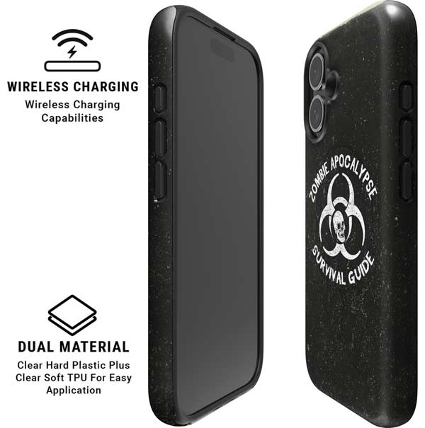 Zombie Apocalypse Survival Guide iPhone 16 Plus Magsafe Impact Case