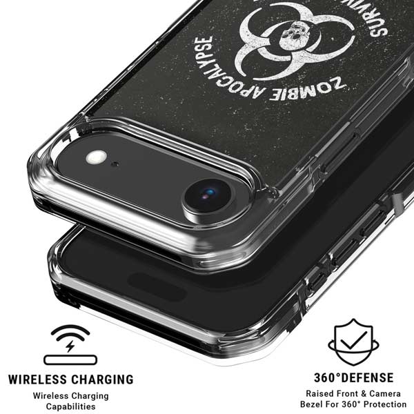 Zombie Apocalypse Survival Guide iPhone 17 Air Clear Case