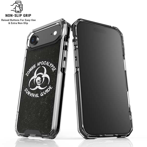Zombie Apocalypse Survival Guide iPhone 17 Air Clear Case