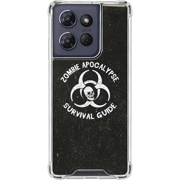 Zombie Apocalypse Survival Guide Moto G 5G (2025) Clear Case